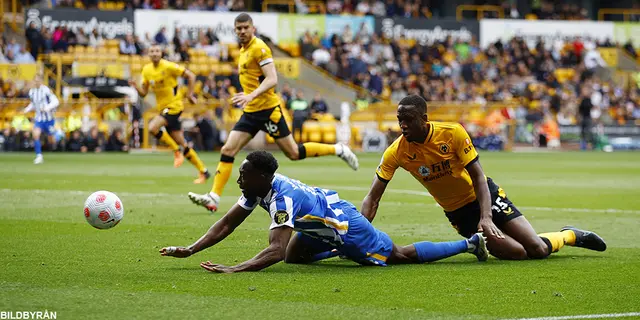 Matchrapport: Wolves-Brighton 0-3