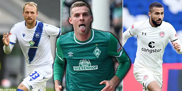 LISTA: Spelarna i andraligan som snart kan vara i Bundesliga