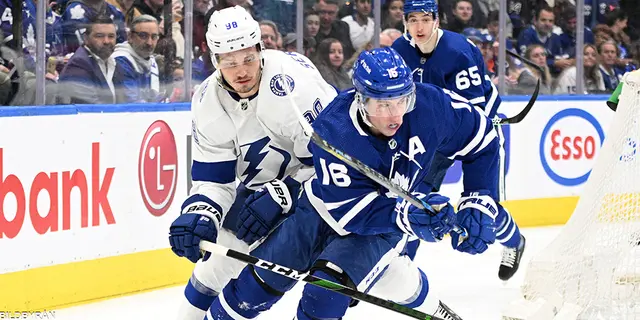 Liverapport match 4: Tampa Bay Lightning - Toronto Maple Leafs