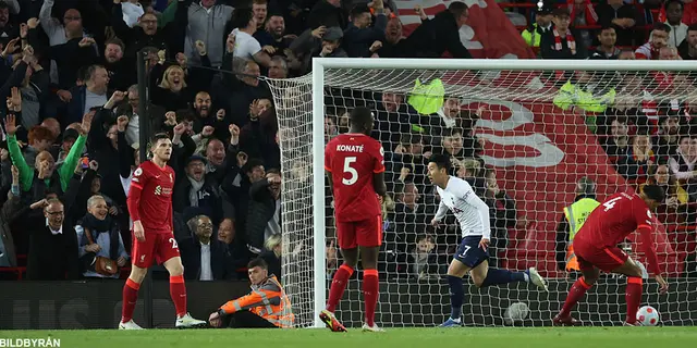 Liverpool lyckades rädda poäng mot Spurs