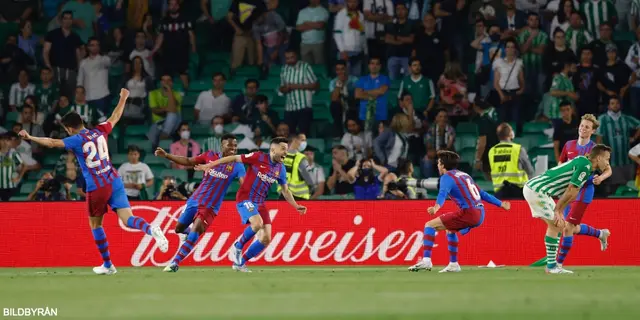 Real Betis – FC Barcelona: 1–2