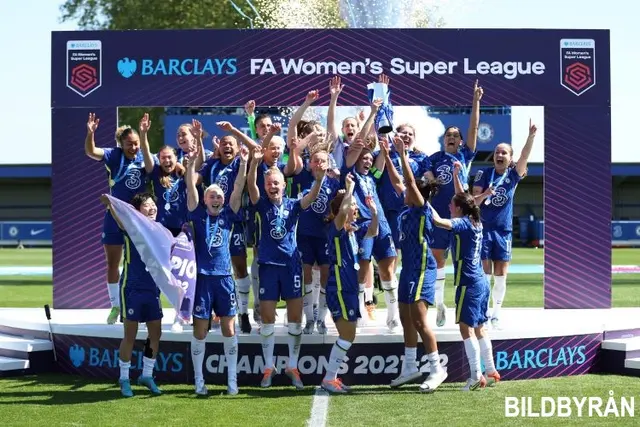 Chelsea segrare i Women's Super League 2021/22!