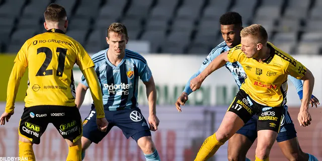 Delad poäng mellan Elfsborg och Djurgården 