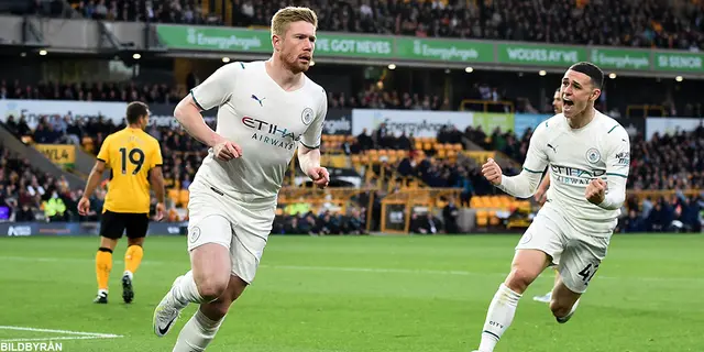 De Bruyne krossade Wolves