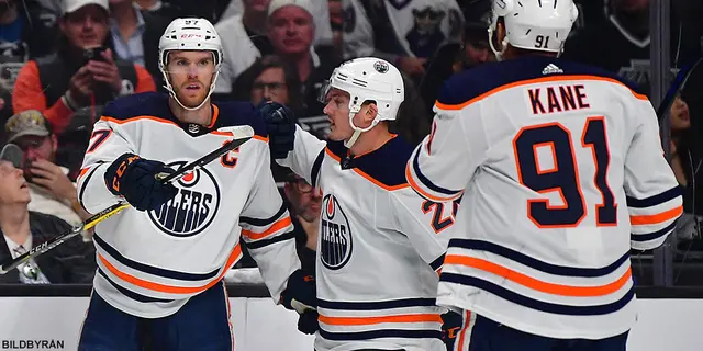 Oilers vann på bortaplan – se nattens mål här
