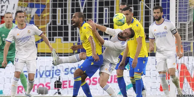 Cadiz - Real Madrid: 1–1 – reservbetonat och svagt