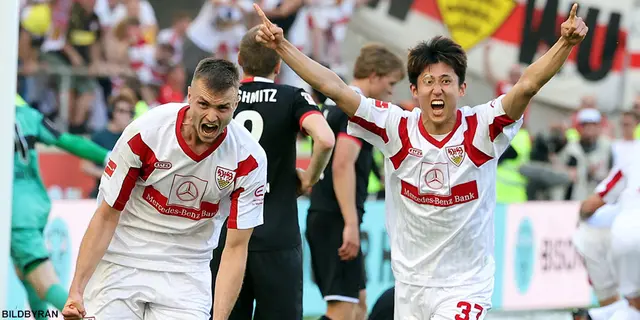 En resa mot avgrunden slutade lyckligt - der VfB bleibt erstklassig 