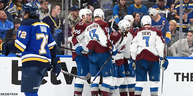 Colorado vann match fyra – se nattens mål här