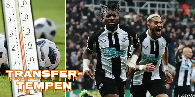 Transfertempen: ”Precis alla spelare kommer länkas till Newcastle”