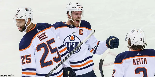 McDavid sköt Oilers vidare – se nattens mål här