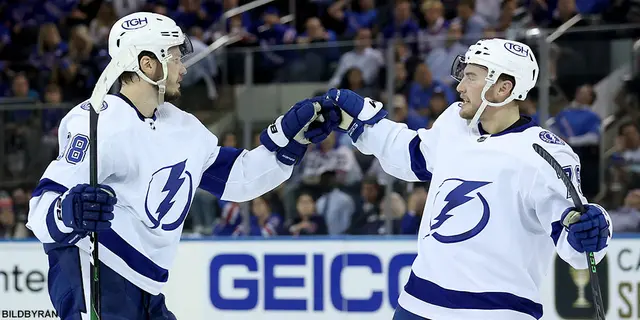 Tampa Bay har vänt matchserien – se nattens mål här