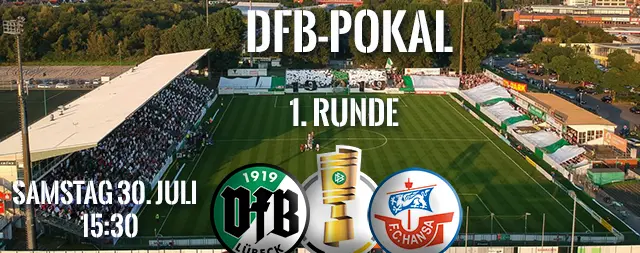 DFB-Pokal: Hansa till Lübeck, guide till 1:a omgången