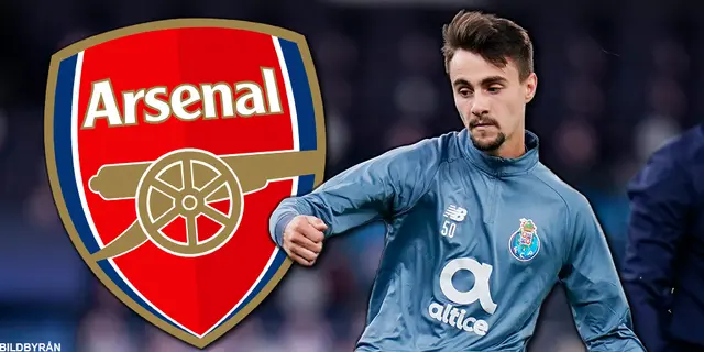 Arsenal värvar Fábio Vieira