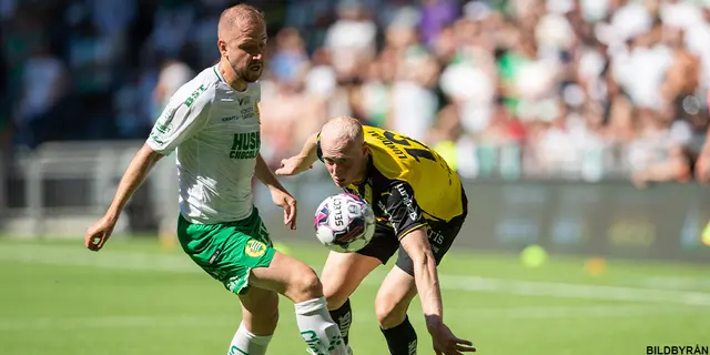 Hammarby med kryss efter tvåmålsunderläge