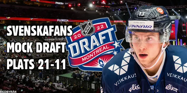 Mock draft – plats 21-11: ”Oroväckande fall från toppen?” 