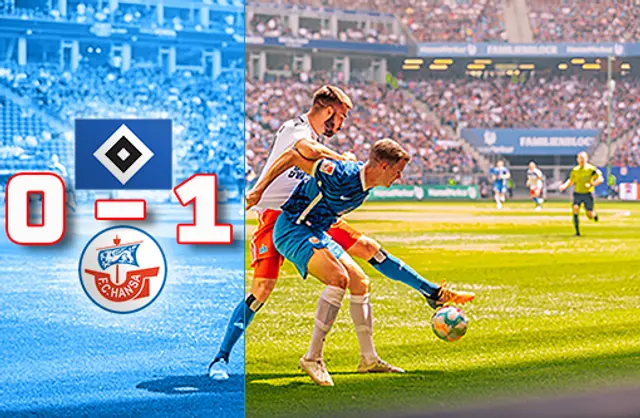 Extas i 94:e minuten - Hansa Rostock besegrar HSV!