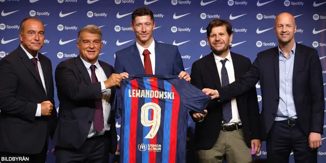 Officiellt: Robert Lewandowski till Barça