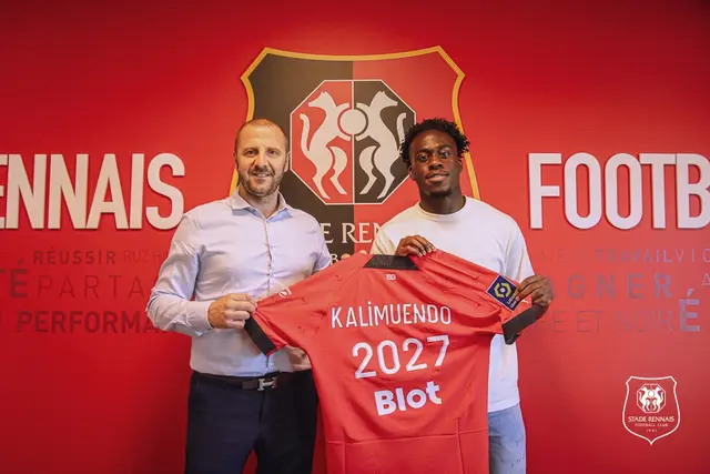 Arnaud Kalimuendo klar för Rennes