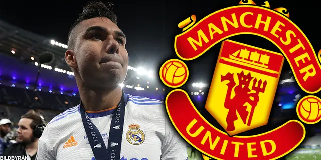 Casemiro klar för Manchester United