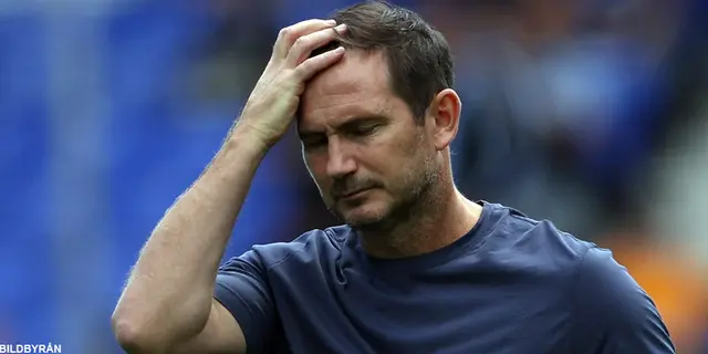 Lampard försökte - stänger dörren till ett rum i total kaos