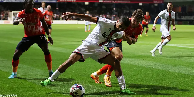 Luton- Sheffield United 1-1