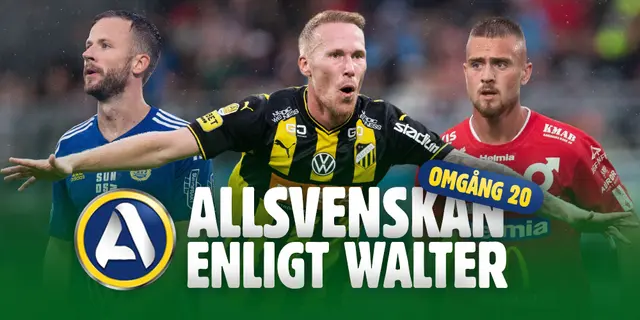 Allsvenskan enligt Walter #20: Fyra tydliga slagfält återstår