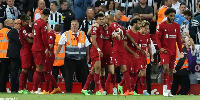 Spelarbetyg efter Liverpool - Newcastle United 2-1