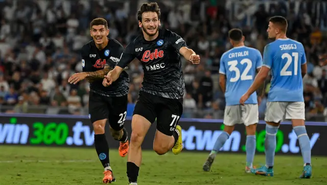 Lazio 1 - 2 Napoli: Bortavinst i huvudstaden