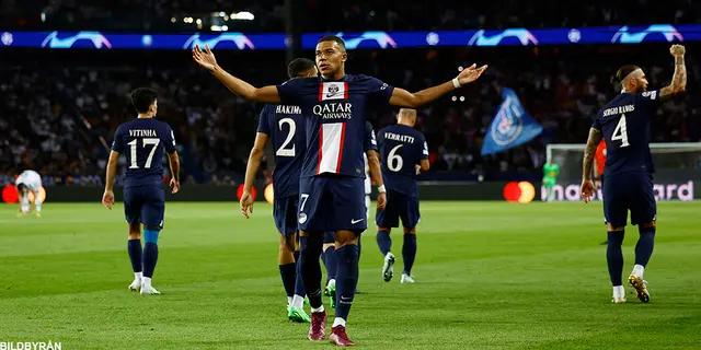 PSG - Juventus: Dominans i Paris - Mbappé tvåmålsskytt