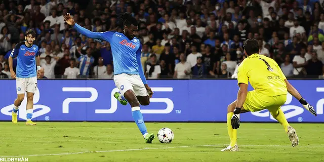 Napoli 4 - 1 Liverpool: Demontering av CL-finalisterna i första halvlek