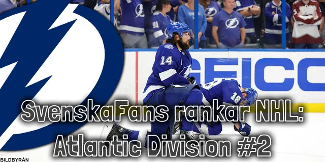 SvenskaFans rankar NHL – Atlantic Division: 2. Tampa Bay Lightning