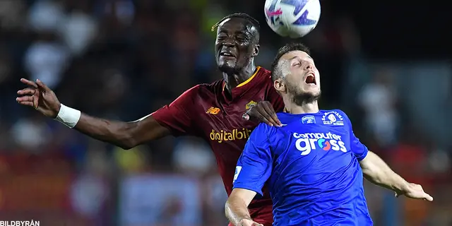 Otrolig stämning när Roma bortaslog Empoli med 2-1