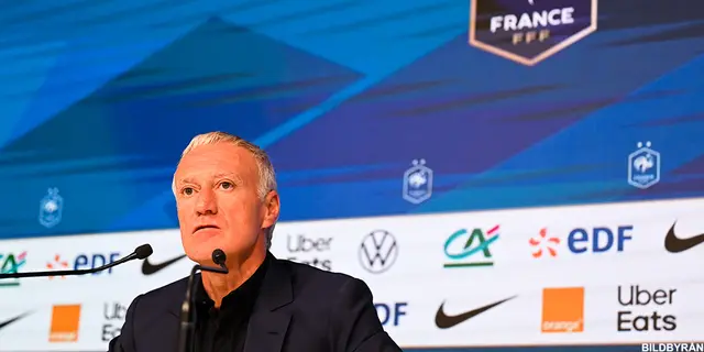 Deschamps släpper franska EM-truppen