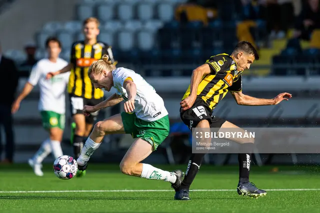 Matchrapport Häcken-Hammarby 