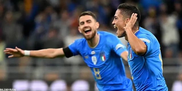 Raspadori hjälte för Italien – se fredagens mål och höjdpunkter från Nations League