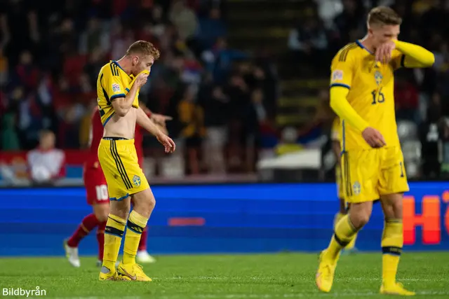 Serbien - Sverige 4-1 - Sverige överkört