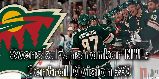 SvenskaFans rankar NHL – Central Division: 3. Minnesota Wild 