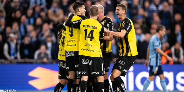 Fem punkter efter 1-0 mot Djurgården