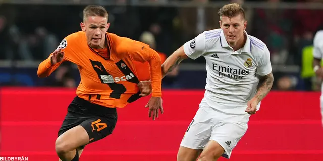 Shakhtar - Real Madrid: 1-1 - Dramatisk kvittering och avancemang