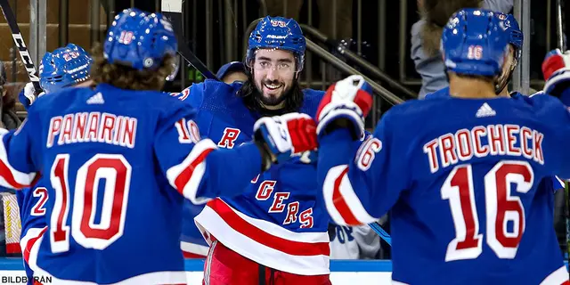Stormatch av Zibanejad i Rangers förlust