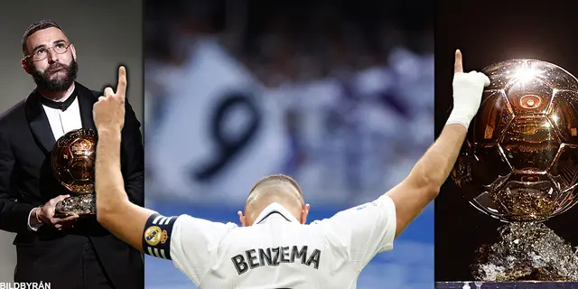 Ballon d’Or till Benzema 