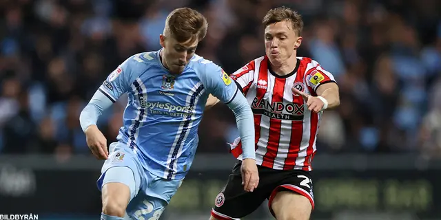 Coventry- Sheffield United 1-0