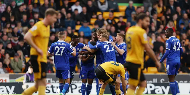 Matchrapport: Wolves-Leicester 0-4