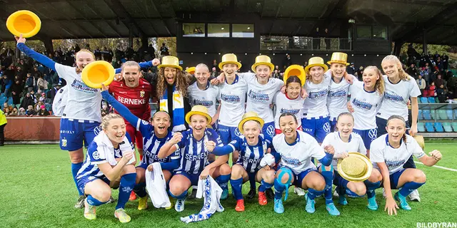 IFK Göteborg klara för uppflyttning igen! Vinner alla årets 32 matcher