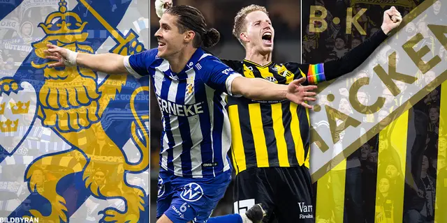 Inför IFK Göteborg - BK Häcken ”Tack för allt Mattias Bjärsmyr”