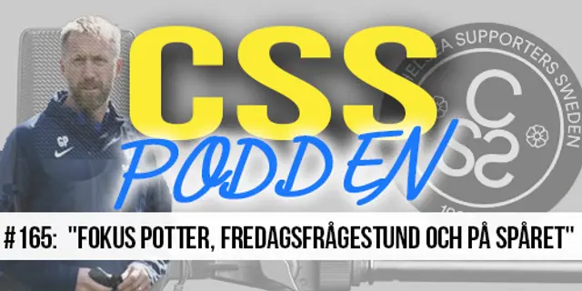 #165. CSS-Podden: "Fokus Potter, fredagsfrågestund och På Spåret" 