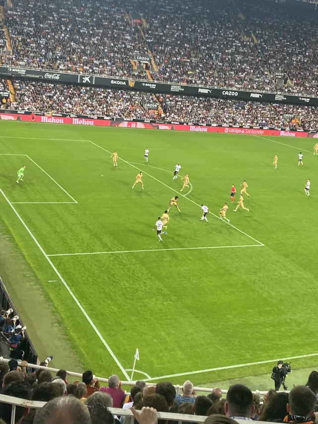 Valencia CF – FC Barcelona: 0–1