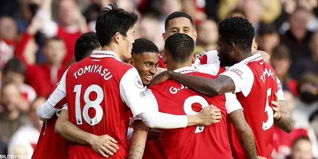 Matchrapport: Arsenal - Nottingham Forest (5-0)