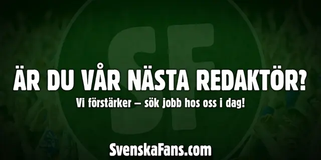 SvenskaFans förstärker – är du vår nästa redaktör?