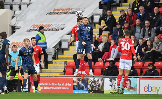 Inför Peterborough-Barnsley